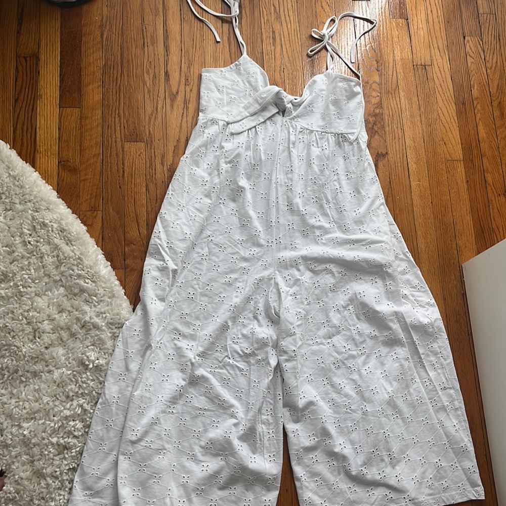 BRIDES - perfect for the curvy destination bride! ASOS size 10 eyelet jumpsuit